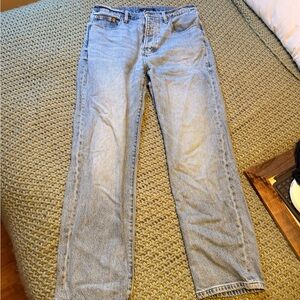 Lucky Brand 90s Loose High Rise Straight Jeans